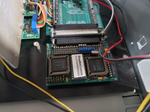 Dumping the x88c64 multiplexed rom