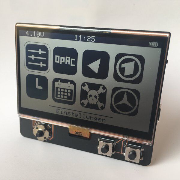 Low Power ESP32 Handheld
