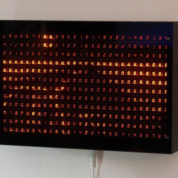 336-digit 7-segment display with per-segment PWM