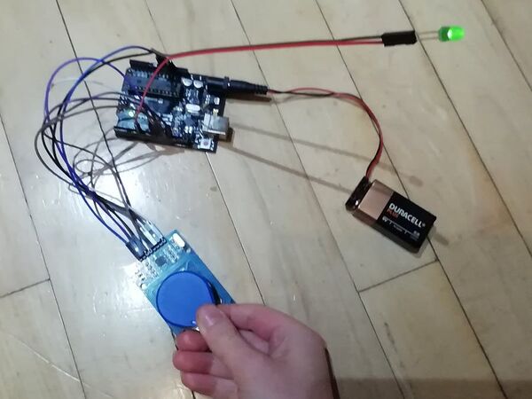 RFID Activated LED