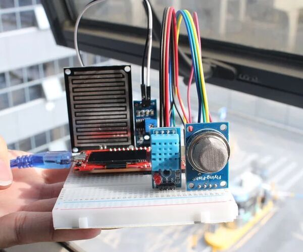 MicroPython ProgramMini Weather Station