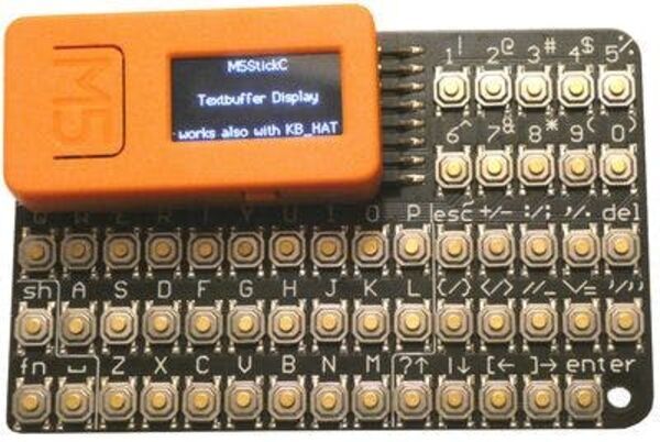 M5StickC Textbuffer Scrolling Display