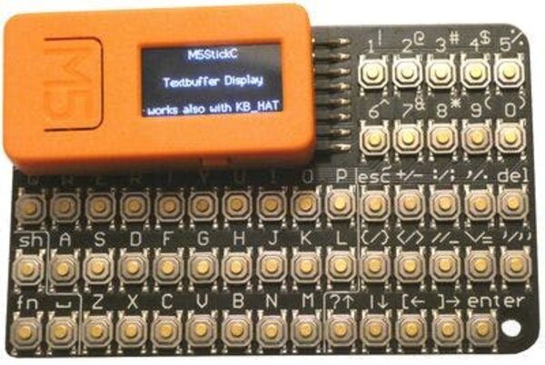 M5StickC Textbuffer Scrolling Display