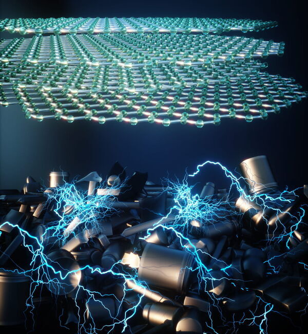 Rice lab turns trash into valuable graphene in a flash