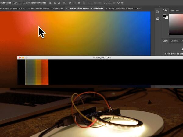 From pixel to neopixel