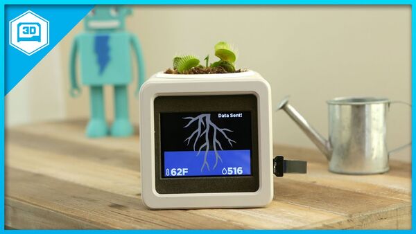 PyPortal Pet Planter with Adafruit IO