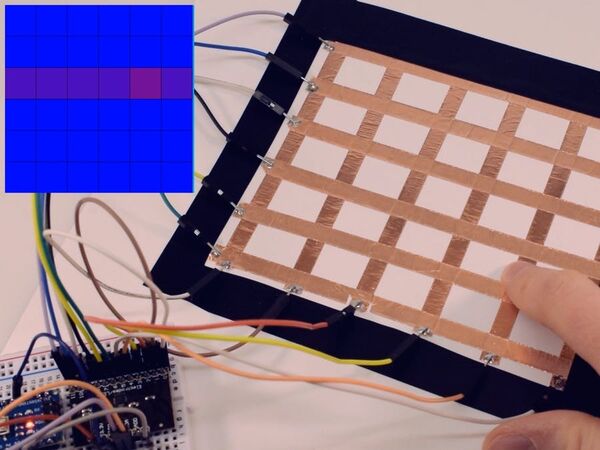 Capacitive Touch Sensing Grid