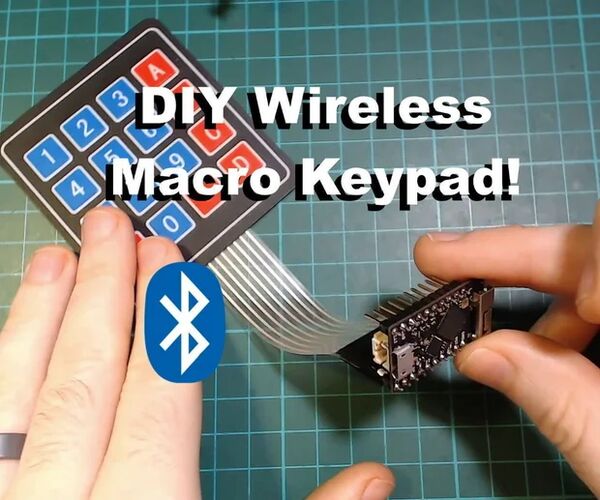 DIY Bluetooth Macro Keypad