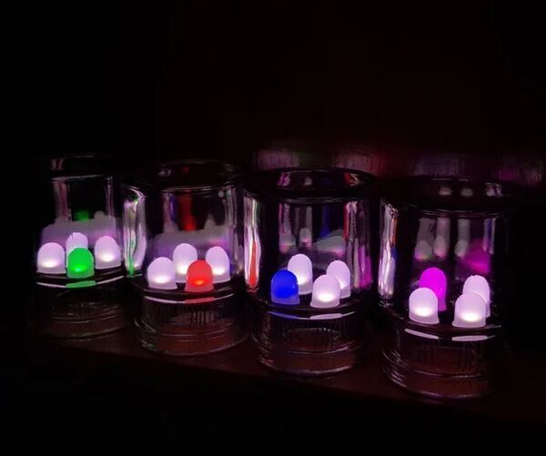 Bottle Binary Clock