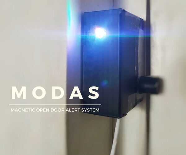 MODAS: Magnetic Open Door Alert System