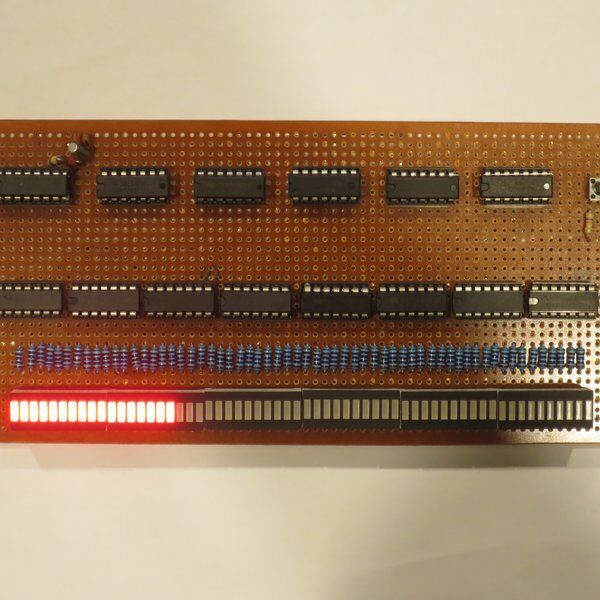 TTL/CMOS Linear LED Clock