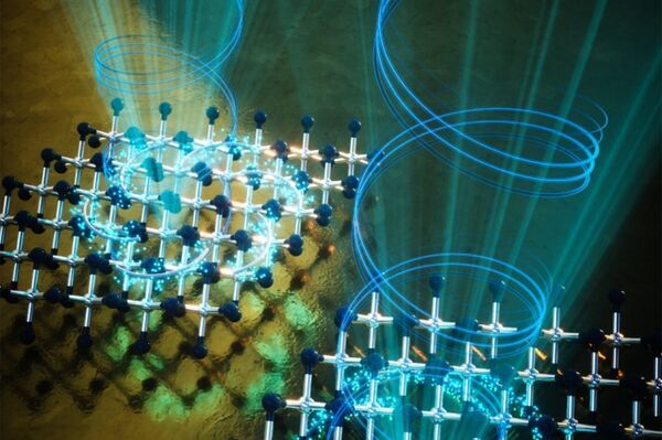 Using light to put a twist on electrons