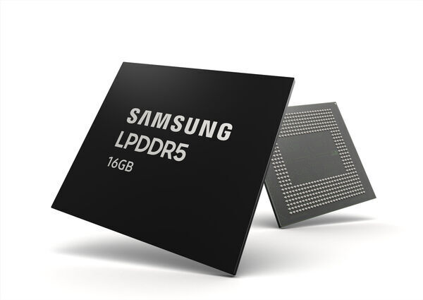 Samsung Begins Mass Production of Industry’s First 16GB LPDDR5 DRAM for Next-Generation Premium Smartphones
