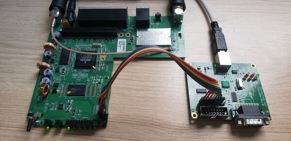 Extracting firmware from devices using JTAG