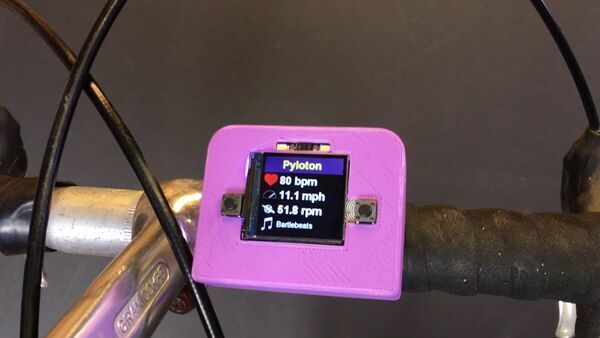 Pyloton: CircuitPython Cycling Computer