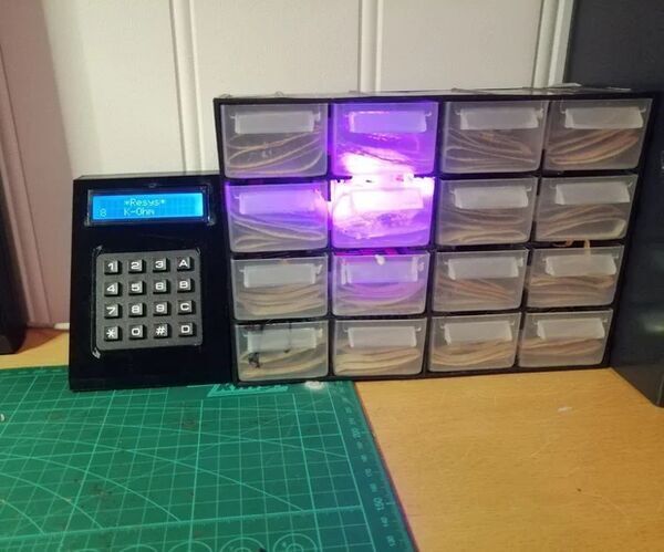 Resistor Storage Location System