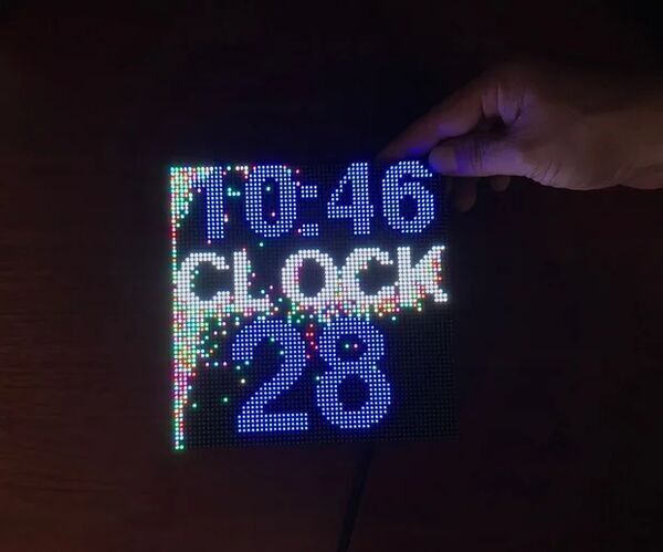 Interactive Internet Clock