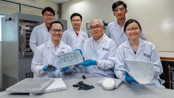 The world’s first aerogels made from scrap rubber tyres