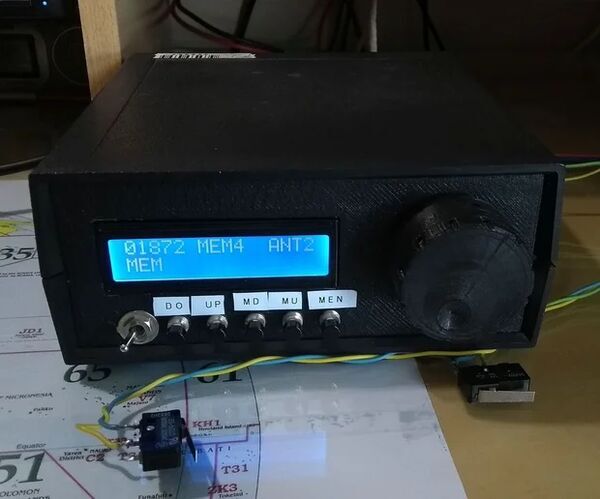 Controller for 3 Magnetic Loop Antennas With Endstop Switch