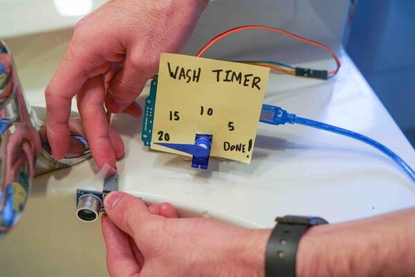 Wash-A-Lot-Bot! A DIY Hand Washing Timer