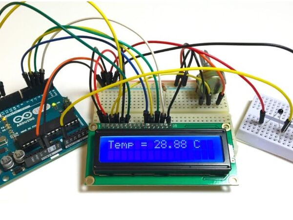 Make an Arduino Temperature Sensor (thermistor tutorial)