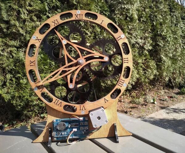 Planetary Gear Clock