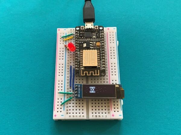 ISS Tracker with an ESP8266