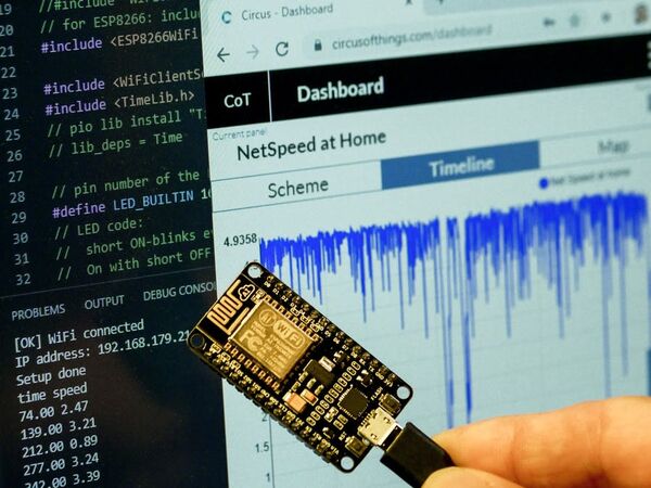 WiFi Netspeed Monitor