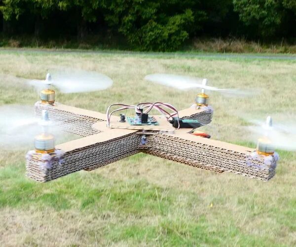 Cardboard Quadcopter