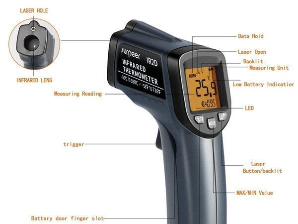 DIY Arduino + GY-906 Infrared Thermometer