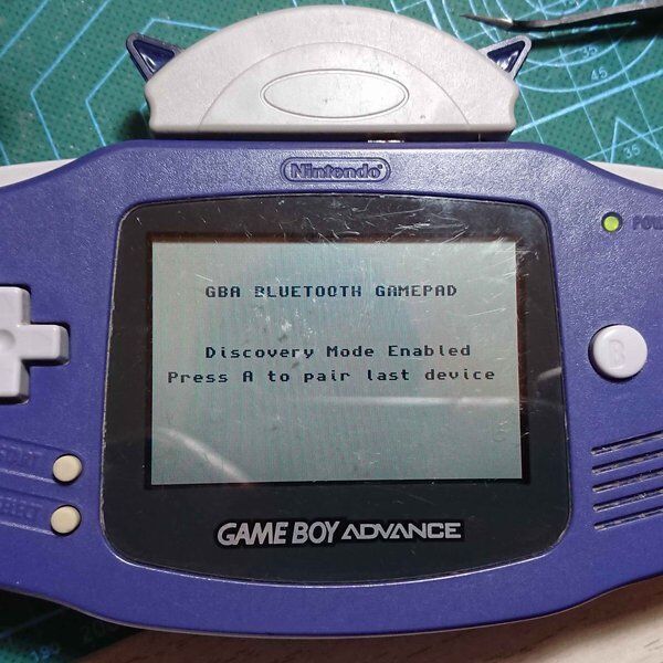 Game Boy Advance Bluetooth HID