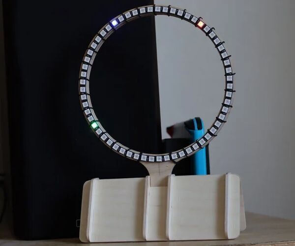 LED Clock Using Neopixels