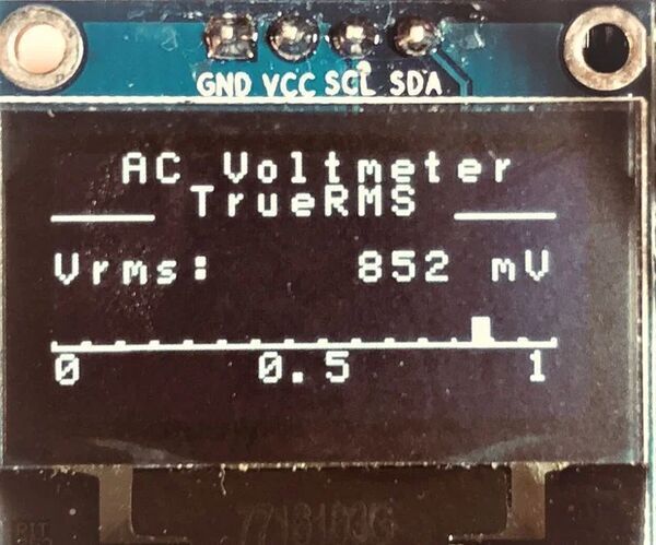 Arduino RMS Meter Module