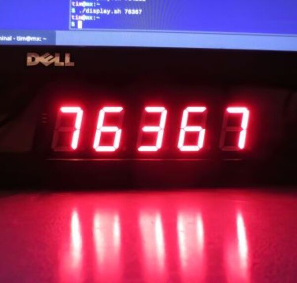 Intelligent 7-Segment Display