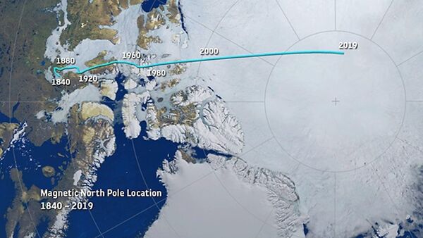 Scientists explain magnetic pole's wanderings