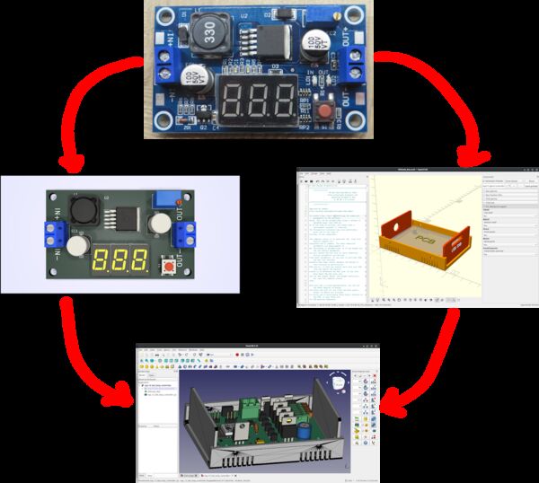 3D modeling off-the-shelf PCBs in KiCAD and designing enclosures for them