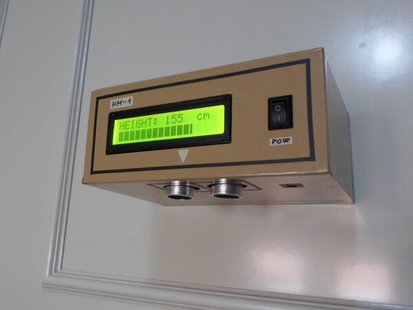 DIY Arduino Height Measuring Machine
