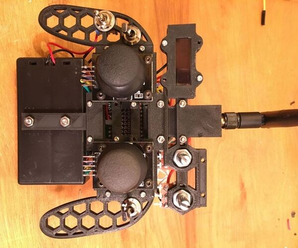 3D Printed Arduino Based RC Transmitter
