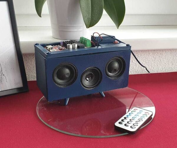 3D Printed Bluetooth Speaker