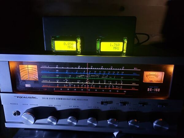 Add a Digital Display to an Old Communications Receiver