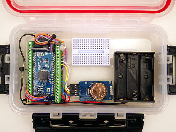 Building an ATmega 1284p based Data Logger