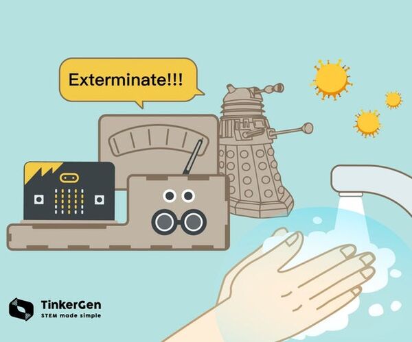 Coronavirus EXTER-MI-NATION With Micro:bit and Daleks