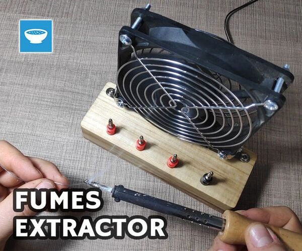 Fumes Extractor and Power Supply Combo