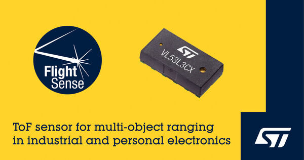 STMicroelectronics’ Latest Time-of-Flight Sensor Enables Multi-Object Ranging for Next-Gen Industrial and Personal Electronics Applications