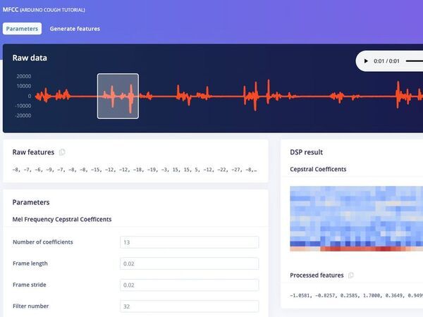 Cough Detection with TinyML on Arduino