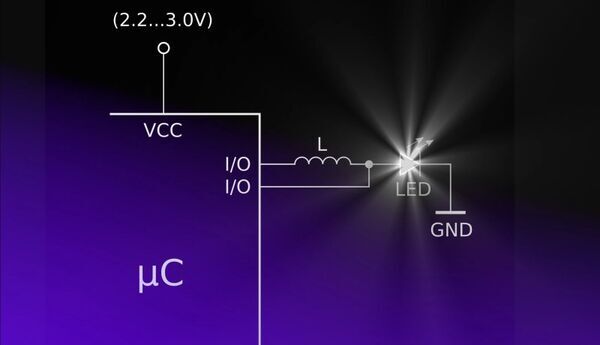 LED Booster for Microcontrollers