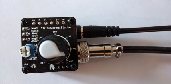 TinySolder - T12 Soldering Station based on ATtiny13a