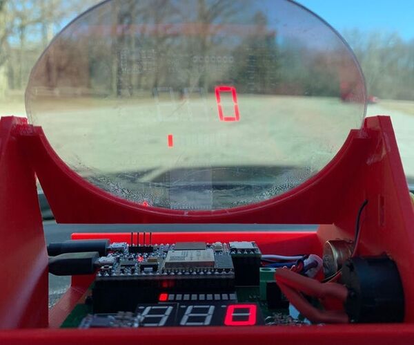 Car Heads Up Display (Arduino + ELM327)