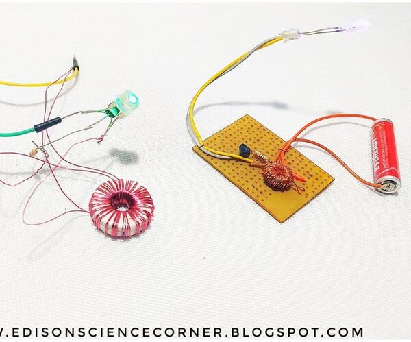 How to Make Joule Thief Circuit