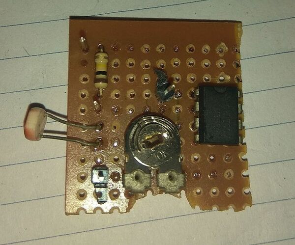 LDR Based Light Sensor/Detector